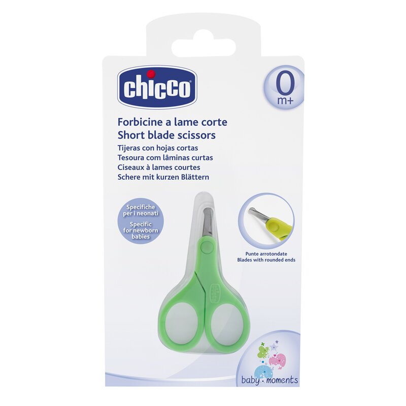 Chicco - forfecuta speciala pentru nou-nascuti, verde, 0luni+