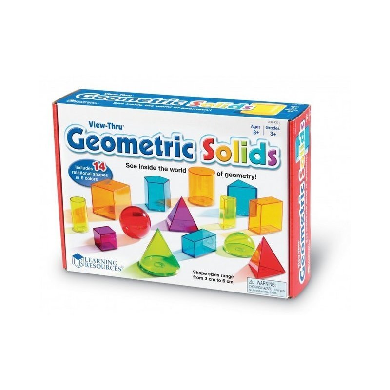 Learning resources - forme geometrice colorate