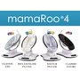 4Moms - Fotoliu balansoar bebelusi MamaRoo 4.0 plush Silver - 2