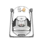 Fotoliu balansoar, Lionelo, Otto Cozy, Cu melodii, Cu 5 viteze de balansare, Cu temporizator, 57x55 cm, Gri - 5