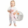 Fotoliu din burete, New Baby, Pentru copii, Din tesatura minky, 9 luni - 5 ani, Cu Husa detasabila, Fox Mint - 12