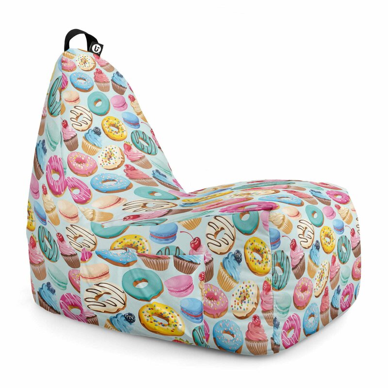 Fotoliu Puf Bean Bag tip Chill L, Macarons