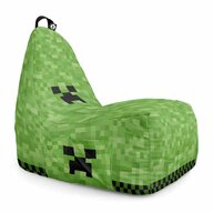 Fotoliu Puf Bean Bag tip Chill L, Minecraft Creeper