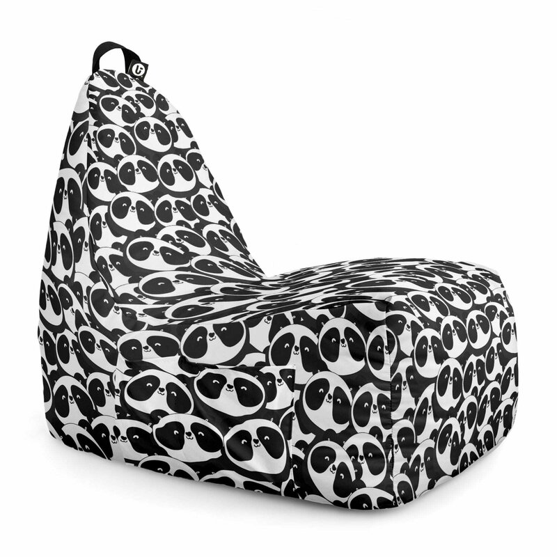 Fotoliu Puf Bean Bag tip Chill L, Panda Pack