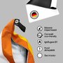 Fotoliu Puf Bean Bag tip Chill XL, Diamond Orange - 6