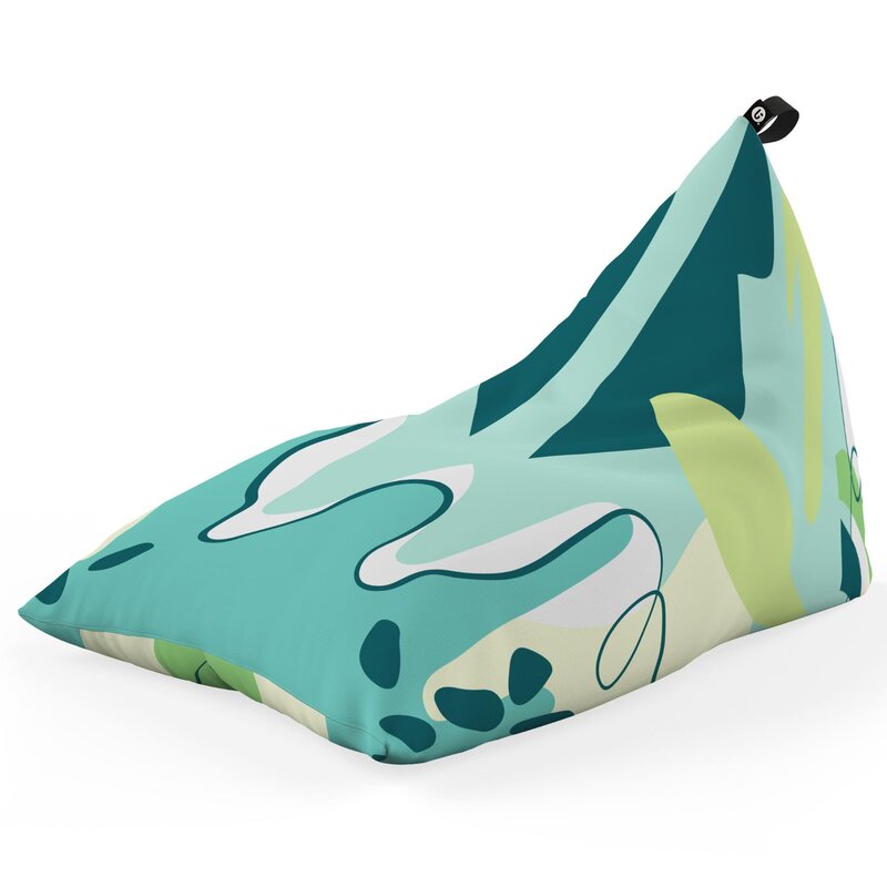 Fotoliu Puf Bean Bag tip Lounge, Abstract Jungle Periglacial