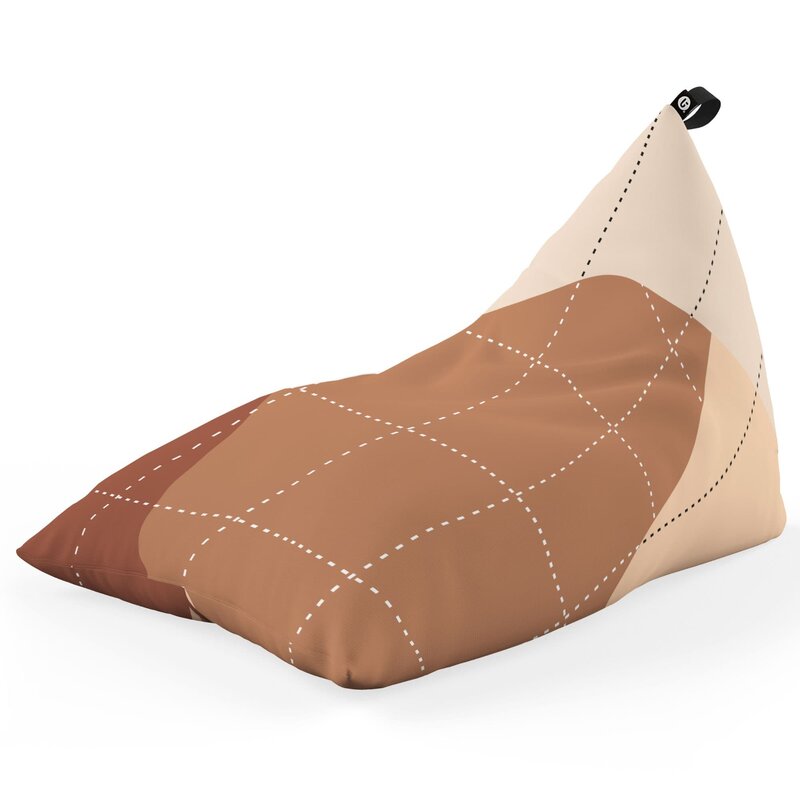 Fotoliu Puf Bean Bag tip Lounge, Accent Crem