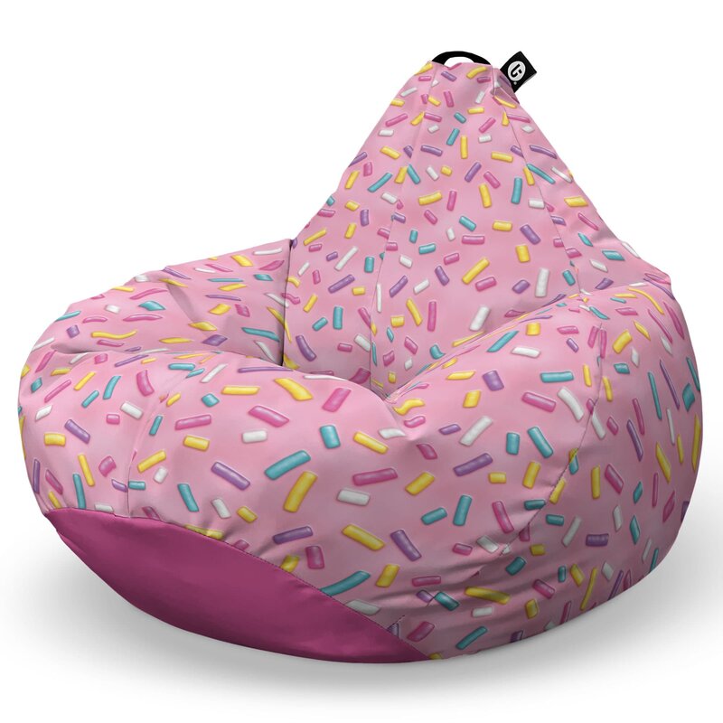 Fotoliu Puf Bean Bag tip Para L, Glazed Sprinkle