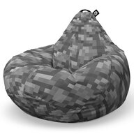 Fotoliu Puf Bean Bag tip Para L, Minecraft Piatra