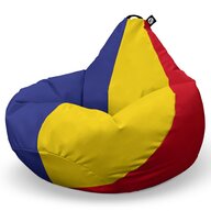 Fotoliu Puf Bean Bag tip Para L, Tricolor Romania