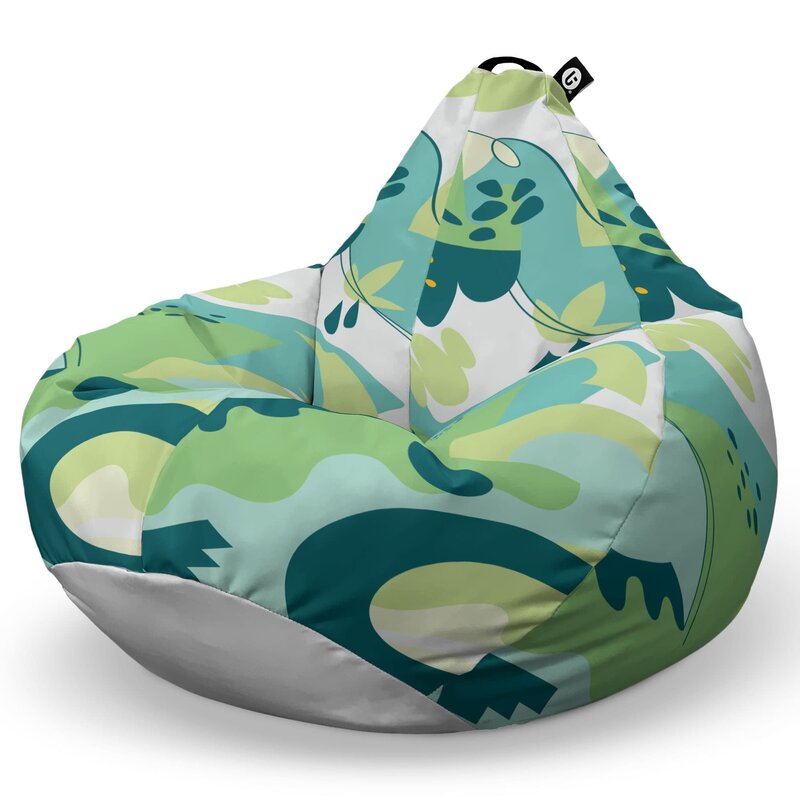 Fotoliu Puf Bean Bag tip Para XL, Abstract Jungle Periglacial