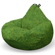 Fotoliu Puf Bean Bag tip Para XL, Iarba Verde