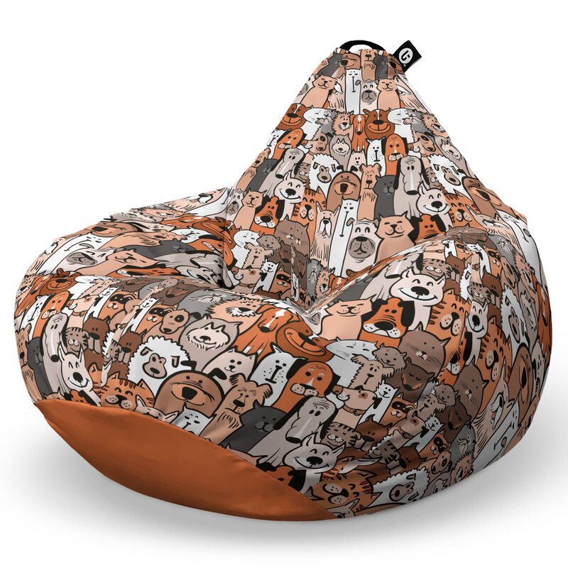 Fotoliu Puf Bean Bag tip Para XL, Invazia Animalelor