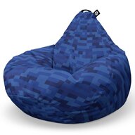 Fotoliu Puf Bean Bag tip Para XL, Minecraft Apa