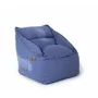 Fotoliu tip para, Big Jean Bean Bag, textil tip jolly jeans umplut cu perle polistiren, albastru - 1