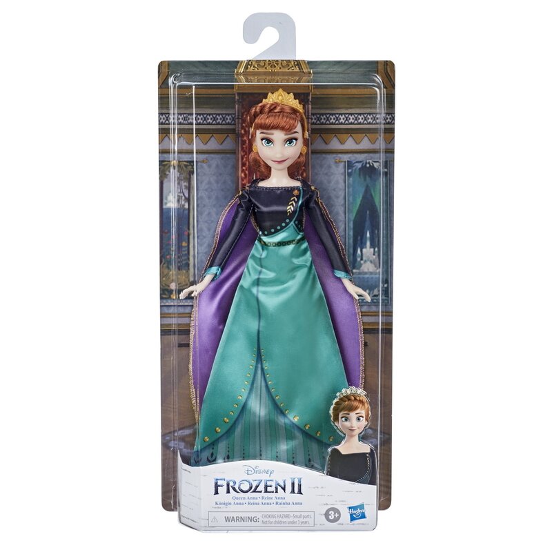 Hasbro - Papusa Regina Anna , Disney Frozen 2 , Regatul inghetat