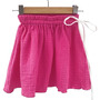 Fustita de vara pentru fete, din muselina, Pink Pop, 110-116 cm (5-6 ani) - 1