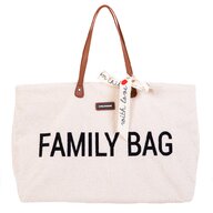 Geanta Childhome Family Bag Teddy Alb