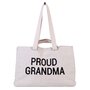 Geanta Childhome Proud Grandma Alb - 1