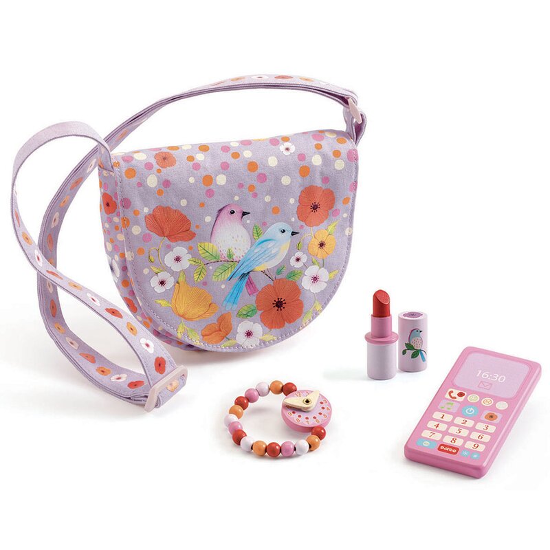 Djeco - geanta cu accesorii , birdie