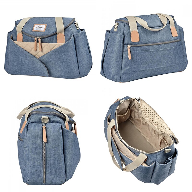 Beaba - geanta pentru mamici sydney ii heather, albastru