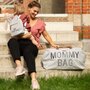 Geanta de infasat Childhome Mommy Bag Panza Oxford Gri - 5