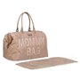 Geanta de infasat matlasata Childhome Mommy Bag Bej - 3