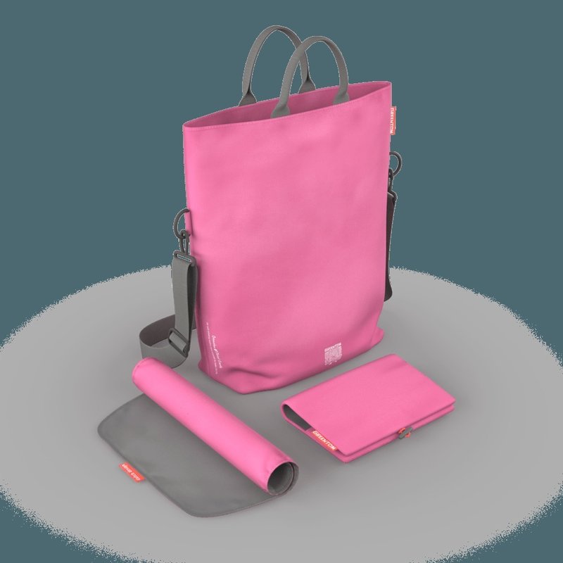 Greentom - Geanta pentru scutece, Pink