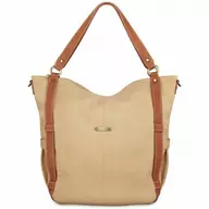Geanta pentru scutece multifunctionala - timi&leslie - 7 în 1 - Marcelle - Sand Saddle