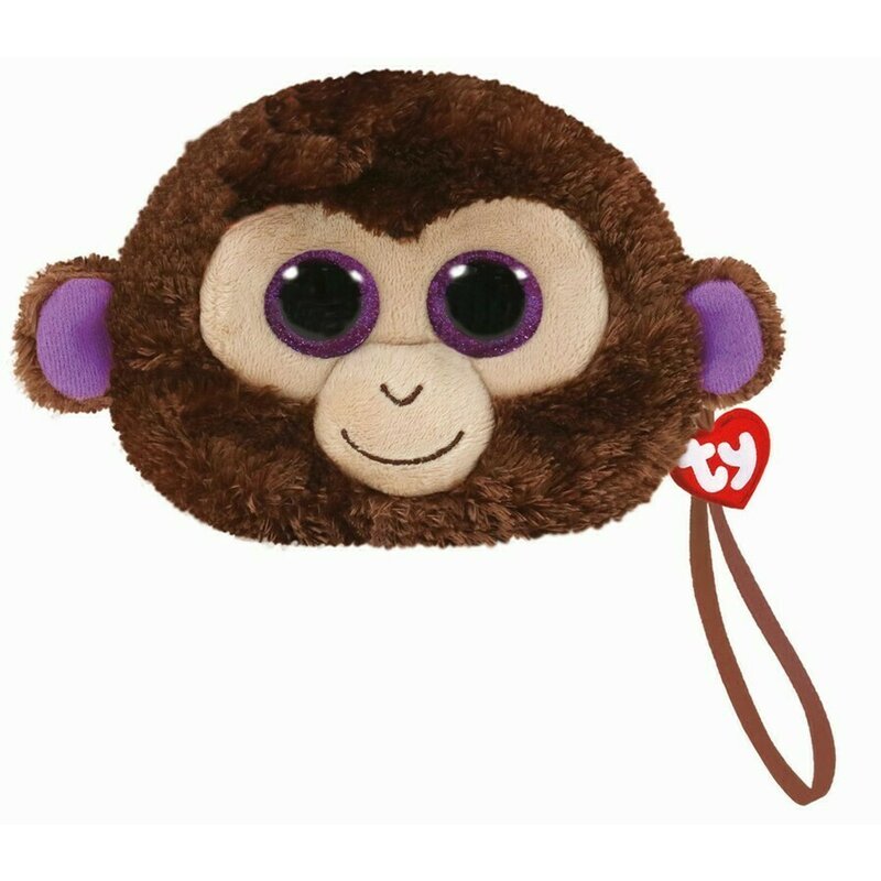 Ty - gentuta maimuta coconut, pentru umar, 10 cm, din plus