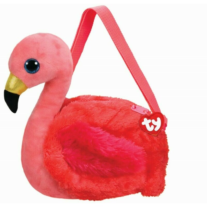 Ty - gentuta de umar din plus 15cm flamingo gilda