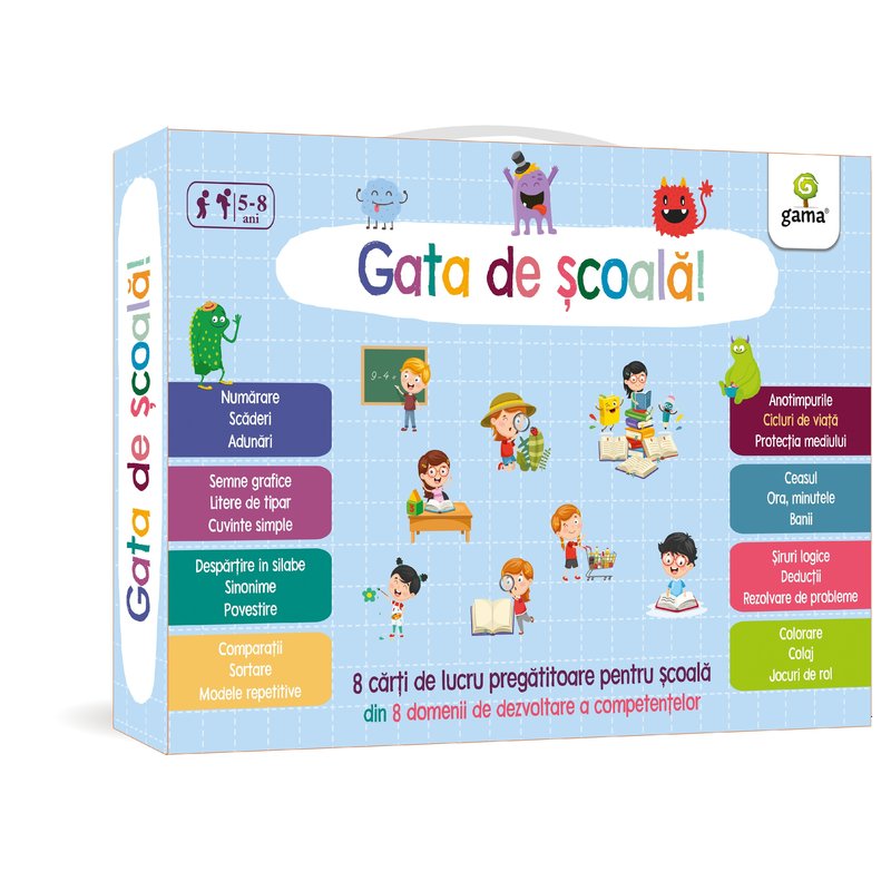 Editura gama - gentuta gata de scoala