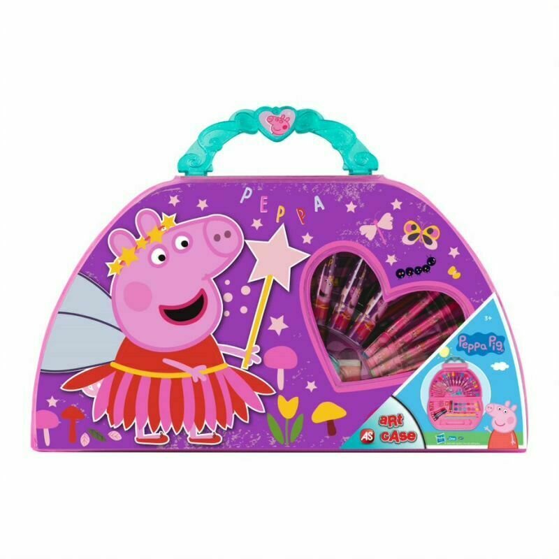 As - set art case , peppa pig , pentru desen