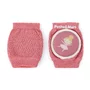 Genunchiere cu pernute, Petite&Mars, Cu elastic, Material respirabil, Stratul antiderapant, 13x10 cm, 6 luni+, Roz - 3