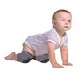 Genunchiere bebelusi, SeviBebe, Reglabile, Antialunecare, Cu pernute, 10 cm, 5 luni+, Gri - 2