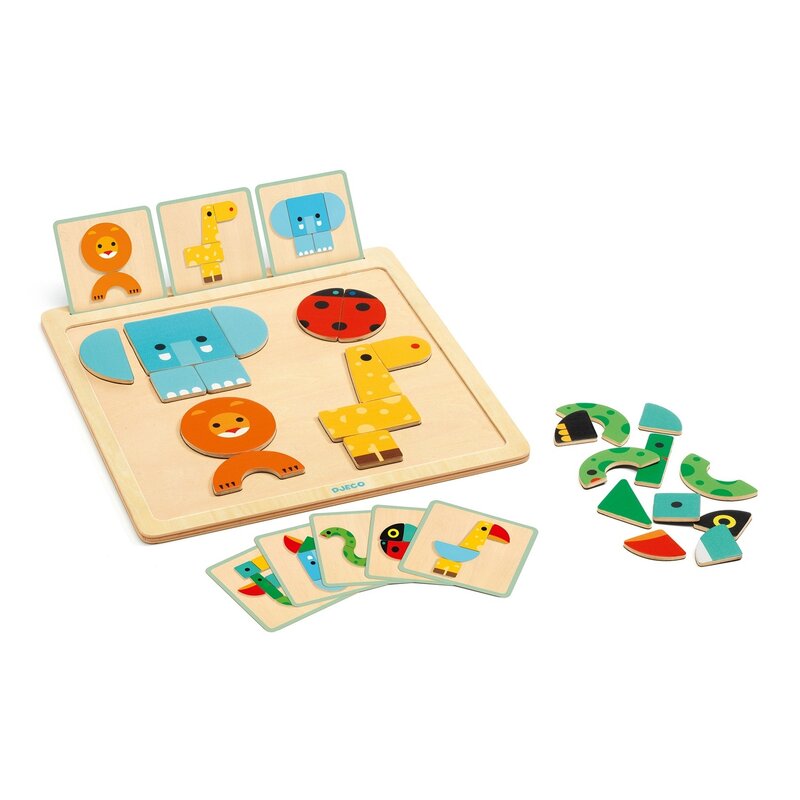 Djeco - geo basic , joc pentru bebe cu forme geometrice