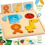 Djeco - Geo Basic , joc pentru bebe cu forme geometrice - 2