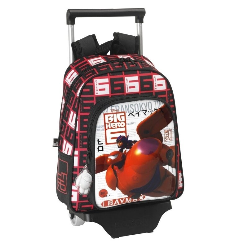 Ghiozdan clasa 0 big hero6 troler