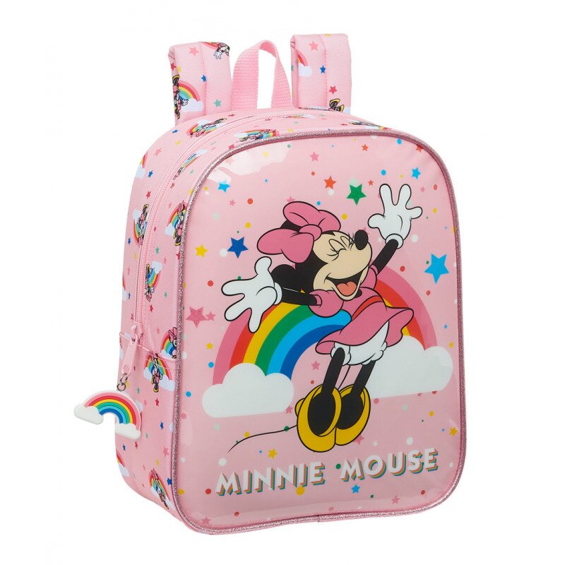 Ghiozdan gradi minnie mouse rainbow