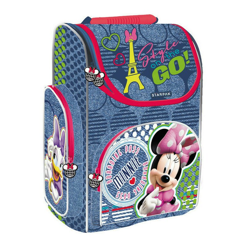 Suncity - ghiozdan pentru copii cu carcasa tare minnie 37 cm