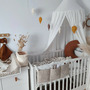 Ghirlanda decorativa pentru camera copilului, Koell, Frunze Cappuccino - Mustar - 3