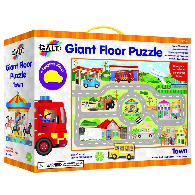 Galt - giant floor puzzle orasul 30 piese