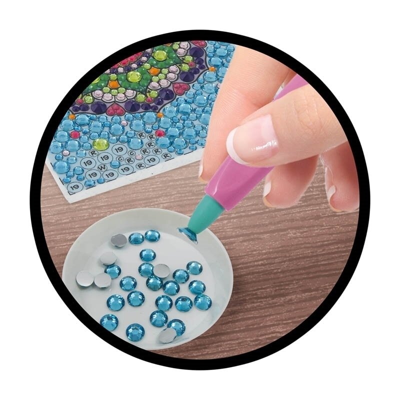 Buki france - set creativ glitters, mandala