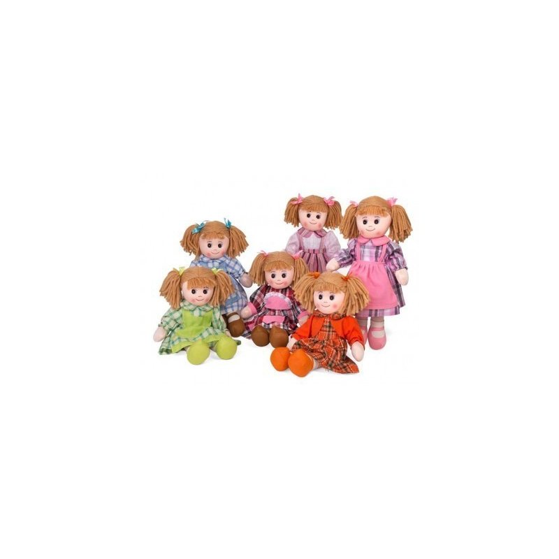 Globo bimbo papusa din material textil 50 cm