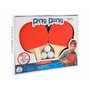 Globo - Set 2 palete de ping pong cu fileu inclus si 3 mingi Rosu - 3