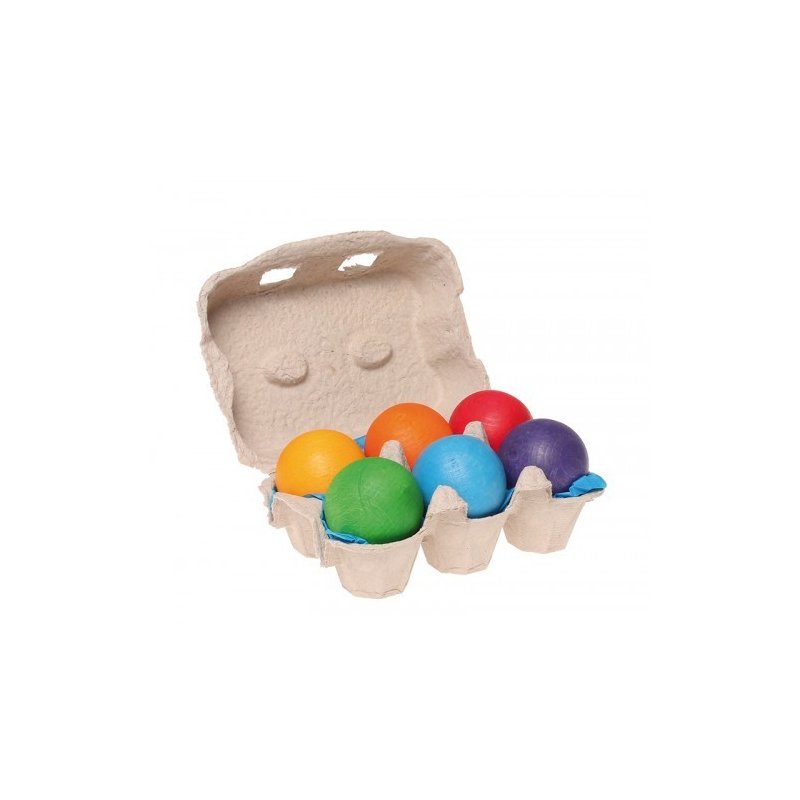 Grimm's spiel und holz design - set de 6 bile mari