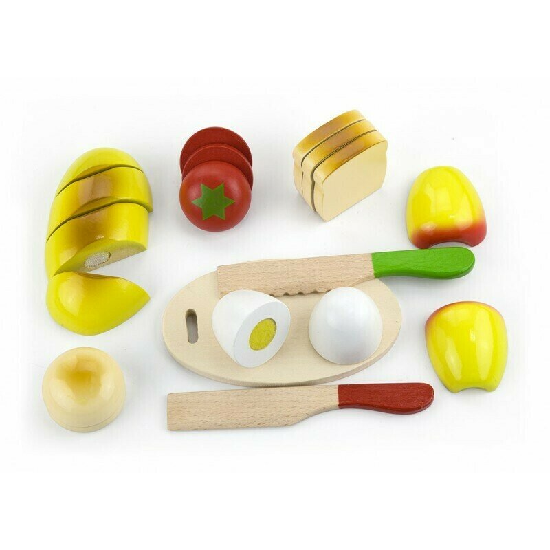 Viga - set de alimente gustare , pentru taiat