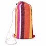 Hamac de gradina, Sofotel, Malaga Double, Pentru o persoana, 200x160 cm, Include 2 franghii 150 cm fiecare, Include sac depozitare, Pana la 100 kg, Multicolor - 5