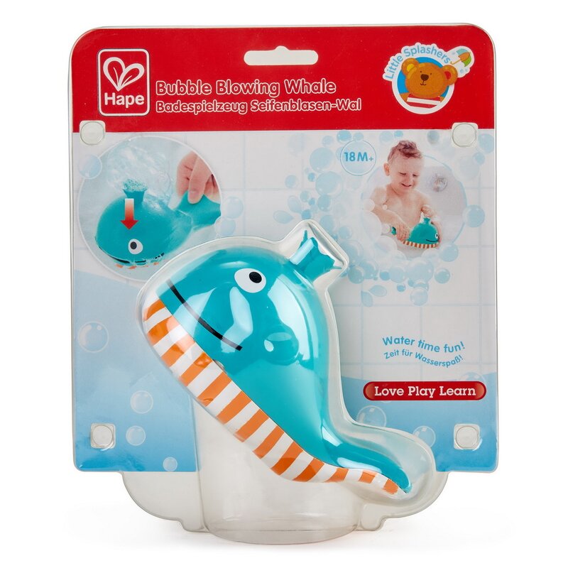 Hape - jucarie de baie balenuta cu baloane