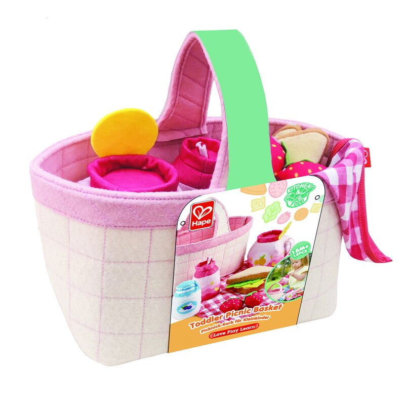 Hape - Set de picnic, Cu cosulet